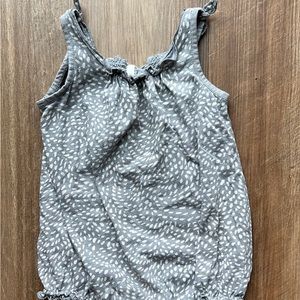 Rylee + Cru Bubble Tie Romper